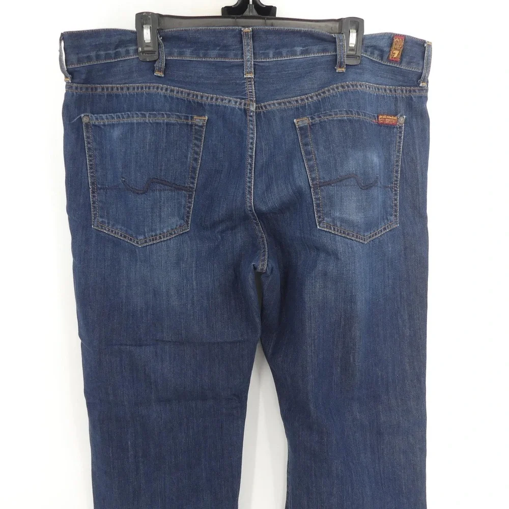 7 For All Mankind Jeans Mens‎ 38 Blue Standard Straight Leg Classic Denim 38x28